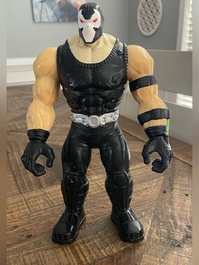 12-inch Spin Master DC Comics Bane action figure with a black suit